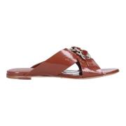 Sandalen Bruin Casadei , Brown , Dames