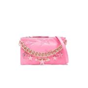 Roze sterren schoudertas Versace Jeans Couture , Pink , Dames