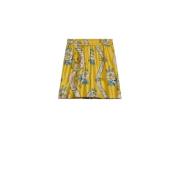 Zijden bedrukte shorts met omgeslagen taille Max Mara Weekend , Yellow...