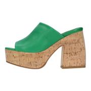 Sandalen Groen Carmens , Green , Dames