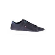 Blauwe Vetersneakers met Logodetail Tommy Hilfiger , Blue , Heren