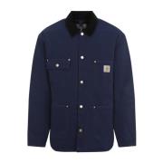 Blauwe Jassen voor Mannen Aw24 Carhartt Wip , Blue , Heren