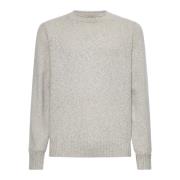 Luxe Gebreide Collectie Brunello Cucinelli , Gray , Heren