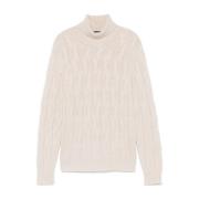 Witte Sweatshirt Aw24 Drumohr , Beige , Heren