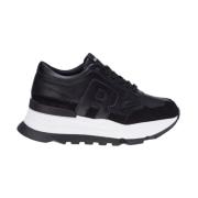 Zachte sneakers met uniek design Rucoline , Black , Dames