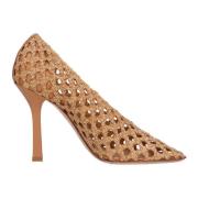 Met hak beige Casadei , Beige , Dames