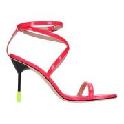 Sandalen Fuchsia Msgm , Pink , Dames