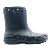 Zwarte regenlaarzen voor vrouwen Crocs , Black , Dames