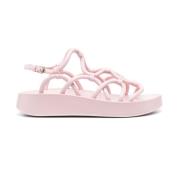 Venus Platform Strappy Sandalen ASH , Pink , Dames