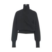 Zwarte Sweatshirt voor Vrouwen Aw24 Closed , Black , Dames