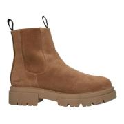 Asta - Date - Chelsea boots Blackstone , Brown , Dames