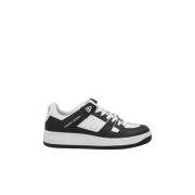 Retro Cupsole Leren Sneakers Tommy Jeans , Black , Heren