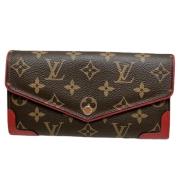 Pre-owned Canvas wallets Louis Vuitton Vintage , Brown , Dames