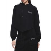 Zwarte hoodie Fw24/25 collectie Gaëlle Paris , Black , Dames