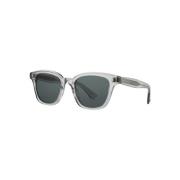 Kristal Grijs Acetaat Zonnebril Garrett Leight , Gray , Unisex