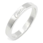 Pre-owned Platinum rings Cartier Vintage , Gray , Dames