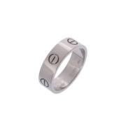 Pre-owned White Gold rings Cartier Vintage , Gray , Dames