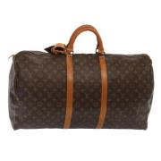 Pre-owned Canvas louis-vuitton-bags Louis Vuitton Vintage , Brown , Da...