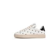 Geperforeerde Eagle Sneakers Armani , White , Heren