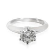 Pre-owned Platinum rings Tiffany & Co. Pre-owned , Gray , Dames