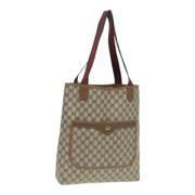 Pre-owned Leather gucci-bags Gucci Vintage , Brown , Dames