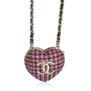 Pre-owned Fabric necklaces Chanel Vintage , Multicolor , Dames