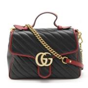 Pre-owned Leather gucci-bags Gucci Vintage , Black , Dames