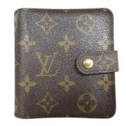 Pre-owned Fabric wallets Louis Vuitton Vintage , Brown , Dames