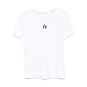 Witte T-shirts en Polos Marine Serre , White , Dames