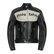 Leren jas Misbhv , Black , Heren