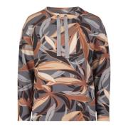 Sweatshirt met hoge kraag en glinsterende details Betty Barclay , Mult...