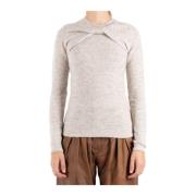 Beige Trui Met Ronde Hals Isabel Marant , Beige , Dames