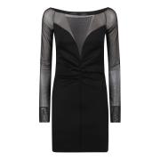 Elegante Angers Jurk voor Vrouwen Pinko , Black , Dames