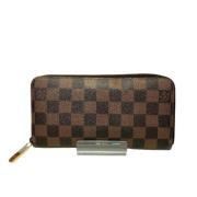 Pre-owned Canvas wallets Louis Vuitton Vintage , Brown , Dames