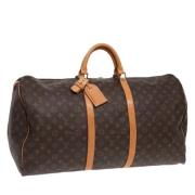 Pre-owned Canvas louis-vuitton-bags Louis Vuitton Vintage , Brown , Da...