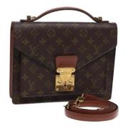 Pre-owned Canvas louis-vuitton-bags Louis Vuitton Vintage , Brown , Da...