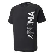 Train SS TEE T-shirt Puma , Black , Heren