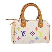 Pre-owned Canvas louis-vuitton-bags Louis Vuitton Vintage , White , Da...