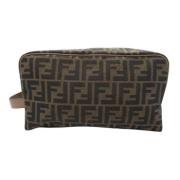 Pre-owned Fabric fendi-bags Fendi Vintage , Brown , Dames