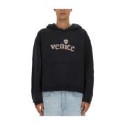 Venetië Sweater ERL , Black , Heren