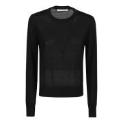 Geborduurde Logo Trui T by Alexander Wang , Black , Dames