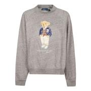 Beer Sweatshirt Ralph Lauren , Gray , Dames