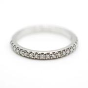 Pre-owned Platinum rings Tiffany & Co. Pre-owned , Gray , Dames