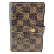 Pre-owned Canvas wallets Louis Vuitton Vintage , Brown , Dames