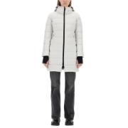 Gewatteerde Parka Jas voor Vrouwen Herno , White , Dames