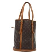 Pre-owned Canvas louis-vuitton-bags Louis Vuitton Vintage , Brown , Da...