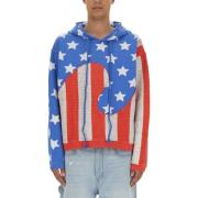 Swirl Sweatshirt voor mannen ERL , Multicolor , Heren