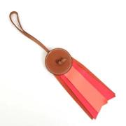 Pre-owned Fabric key-holders Hermès Vintage , Pink , Dames