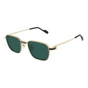 Ct0497S 008 Sunglasses Cartier , Yellow , Heren