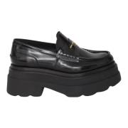 Zwarte Loafer Schoenen met Chunky Platform Alexander Wang , Black , Da...